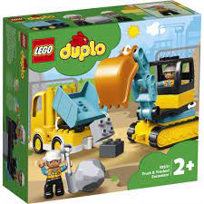LEGO 10931 Duplo - Ciężarówka i koparka gąsienicowa