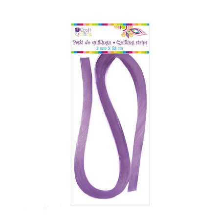 PASKI DO QUILLINGU 3MM - FIOLET 100SZT QGPQ-018