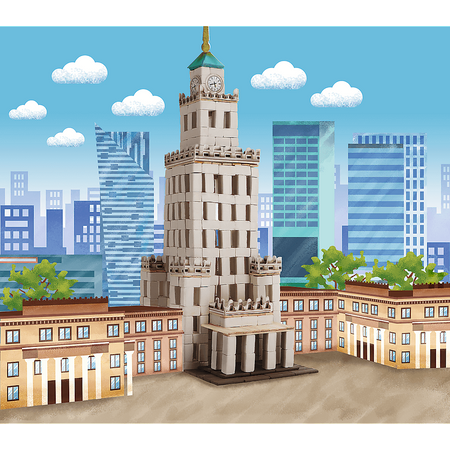 BRICK TRICK PODRÓŻE PAŁAC KULTURY XL