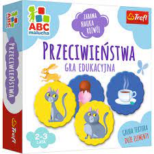 TREFL PRZECIWIEŃSTWA ABC MALUCHA GRA EDUKACYJNA