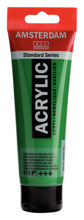 FARBA AKRYL.AMSTERDAM 618 PERM.GREEN LT. 120ML