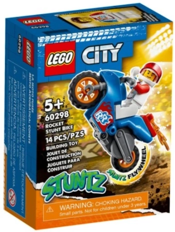 LEGO 60298 CITY Rakietowy motocykl kaskaderski