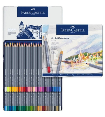 FC KREDKI AKWARELOWE GOLDFABER 48 KOL OPAK METAL 114648