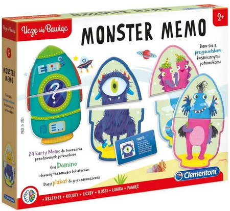CLEMENTONI GRA MONSTER MEMO