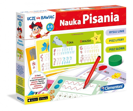CLEMENTONI GRA NAUKI PISANIA NEW 60590