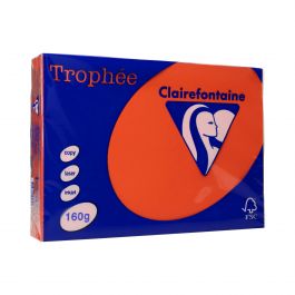 PAP.KSERO A4 160G TROPHEE 1021 CZERWIEŃ KARDYNALSKA
