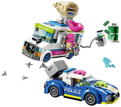 LEGO 60314 CITY Policyjny pościg za furgonetką z lodami
