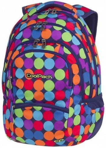 COOLPACK COLLEGE - PLECAK MŁODZIEŻOWY A490 BUBBLE SHOOTER
