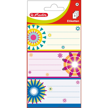 NAKLEJKI SZKOLNE KWIATY KOLOROWE