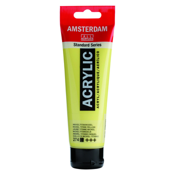 FARBA AKRYL.AMSTERDAM 274 NICKEL TIT.YLW. 120ML