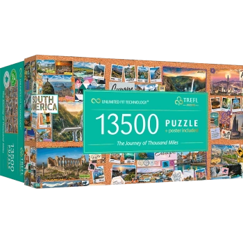 PUZZLE TREFL 13500 el. The Journey of Thousand Miles