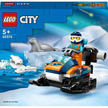 LEGO 60376 CITY Skuter śnieżny badacz Arktyki