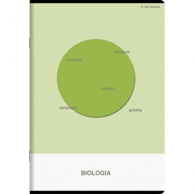 TOP ZESZYT A5 60 K 70G BIOLOGIA 400183678