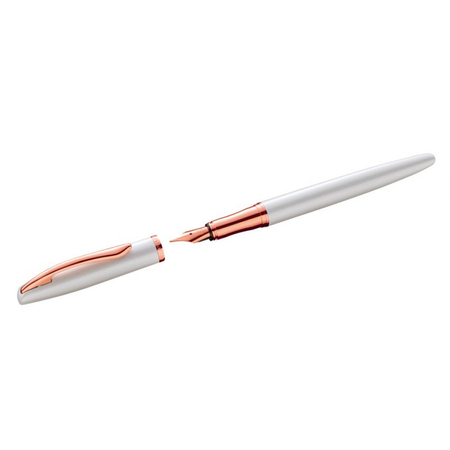 PELIKAN PIÓRO WIECZNE + DŁUGOPIS JAZZ NOBLE ELEGANCE PEARL ETUI 821865