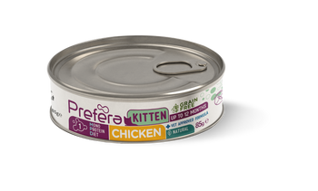 PREFERA KITTEN MONO KURCZAK PUSZKA DLA KOTA 85G