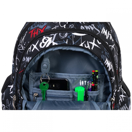 MAJ PLECAK 4 KOMOROWY STRIGHT BP-02 SLANG GRAFFITI MKML 8411