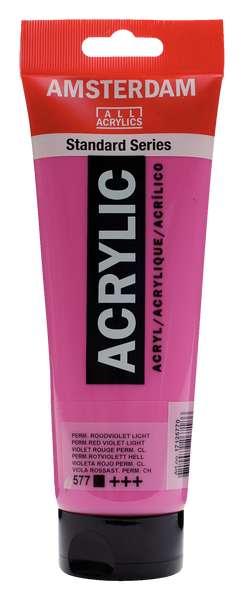 FARBA AKRYL.250ML 577 P. RED. VIOL. LTL AMSTERDAM