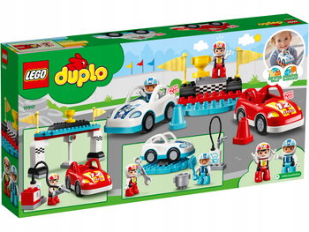 LEGO 10947 DUPLO TOWN SAMOCHODY WYŚCIGOWE