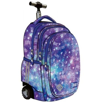 MAJEWSKI STRIGHT PLECAK NA KÓŁKACH TB-01 GALAXY GIRL 657047