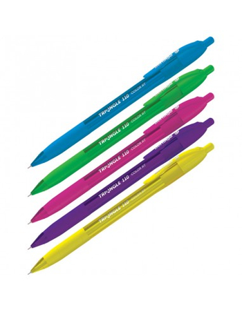 BERLINGO DŁUGOPIS AUTOMATYCZNY TRIANGLE 110RT COLOR NIEBIESKI 0,7MM TRÓJKĄTNY 479819