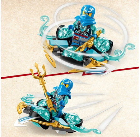 LEGO 71778 NINJAGO Smocza moc Nyi - driftowanie spinjitzu