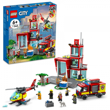 LEGO 60320 CITY Remiza strażacka