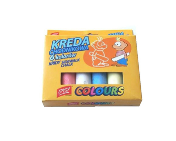 EASY KREDA CHODNIK.KOL.6SZT 88300
