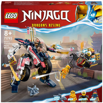 LEGO 71792 NINJAGO Transformujący Mech Bike Racer Sory