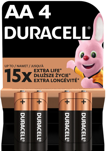 DURACELL BATERIA LR06 (4SZT)