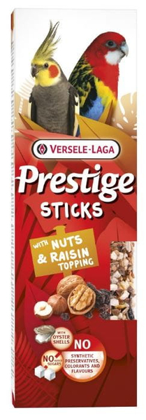 VL-PRESTIGE KOLBY Z POSYPKĄ Z ORZECHÓW I RODZYNEK DLA ŚREDNICH PAPUG