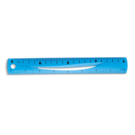 TETIS LINIJKA NIEB.20CM BL020-NB
