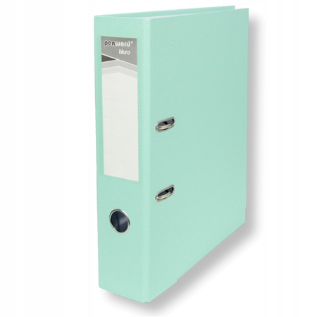 PENWORD SEGREGATOR Z OKUCIEM A4 7,5 CM MIĘTOWY PASTELOWY 438983
