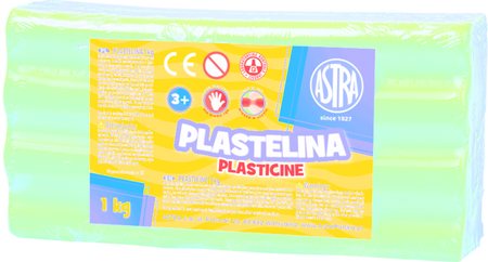 ASTRA PLASTELINA 1KG J.ZIELONA