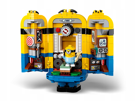 LEGO 75551 MINIONS MINIONKI Z KLOCKÓW I ICH GNIAZDO