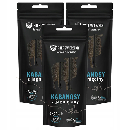 KABANOSY Z JAGNIĘCINY 3SZT 90G