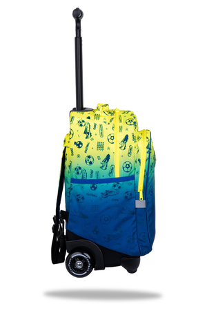 coolpack jack plecak młodzieżowy na kółkach football 2t f107339