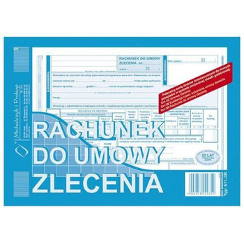 511-3R RACHUNEK DO UMOWY ZLECENIA A5