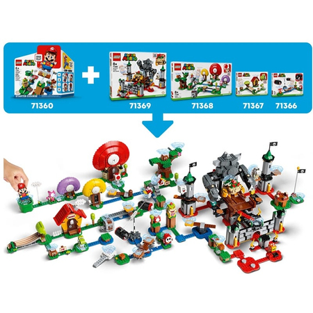 LEGO 71367 SUPER MARIO YOSHI I DOM MARIO ZESTAW ROZSZERZAJĄCY