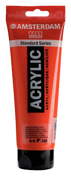 FARBA AKRYL.250ML 398 N RED LIGHT AMSTERDAM