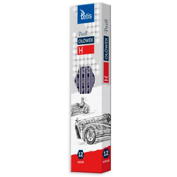 TETIS OŁÓWEK PIXELL H 12SZT KV060-H