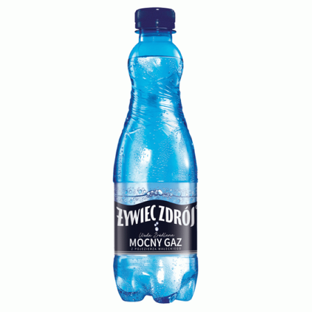 WODA ŻYWIEC MOCNY GAZ 0,5L