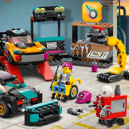 LEGO 60389 CITY Warsztat tuningowania samochodów