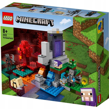 LEGO 21172 MINECRAFT ZNISZCZONY PORTAL