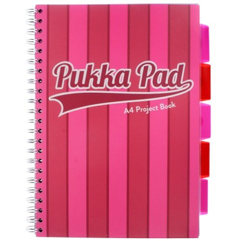PUKKA PROJECT BOOK VOGUE A4 KRATKA RÓŻ 8537