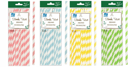 RV SŁOMKI PAPIEROWE TWIST 12SZT