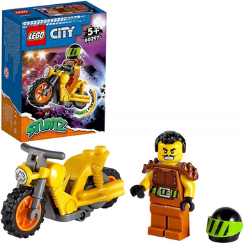 LEGO 60297 CITY Demolka na motocyklu kaskaderskim
