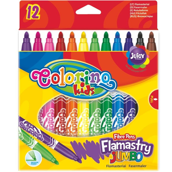 COLORINO KIDS FLAMASTRY JUMBO 12KOL 14113PTR