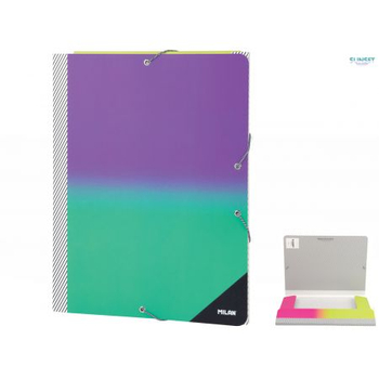 MILAN TECZKA A4 CIENKA Z GUKMĄ SUNSET 5130150SN