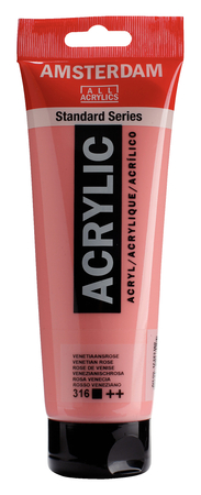 FARBA AKRYL.250ML 316 VEN.ROSE AMSTERDAM