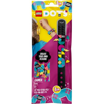 LEGO 41943 DOTS Gracz — bransoletki z zawieszkami